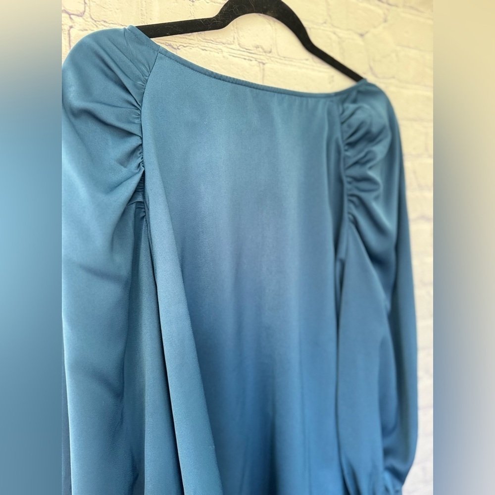 Banana Republic Ruched Sleeve Blouse size XL - Picture 8 of 11